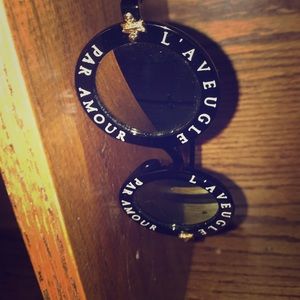 Round reflective sunglasses